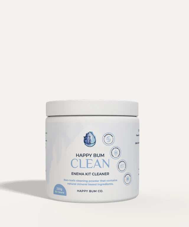 Happy Bum Beginners Bundle - Including Clean - Enema Bag cleaner